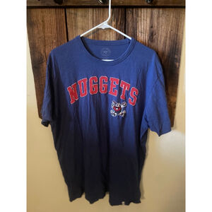 Men's 47 Brand T-Shirt, Nuggets, XL, Blue